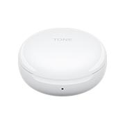 LG Bluetooth bezdrôtové sluchátka | Čistenie UVnano | Meridian Audio | režim Ambient sound | duálne mikrofóny na sluchátkach | výdrž batérie až 18 hodín  , Uhol 45 stupňov uzavretej kolísky, HBS-FN6W, thumbnail 4