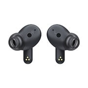 LG Bluetooth bezdrôtové slúchadlá | Meridian Audio | režim Ambient sound | 3 mikrofóny na slúchadlách | UVnano |výdrž batérie až 24 hodín  , Pohľad zozadu na dva nadstavce slúchadiel otočené smerom k sebe., TONE-FP8, thumbnail 4