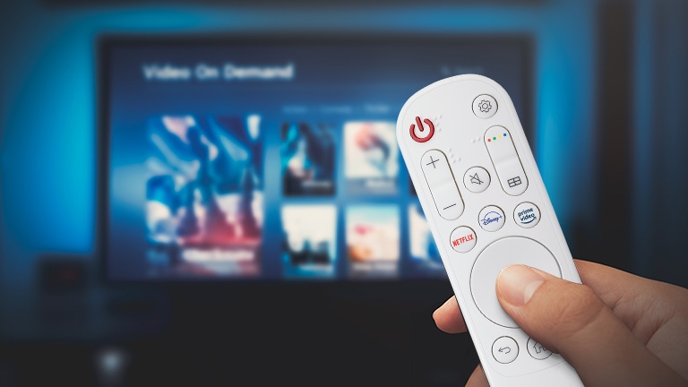 Infračervené diaľkové ovládanie so zjednodušeným používateľským rozhraním a 18 tlačidlami.