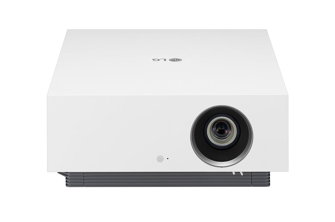 LG Laserový projektor LG HU810P Smart Home Theater CineBeam s rozlíšením 4K UHD, pohľad spredu, HU810PW