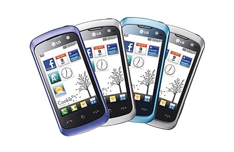 Farebné varianty LG KM570