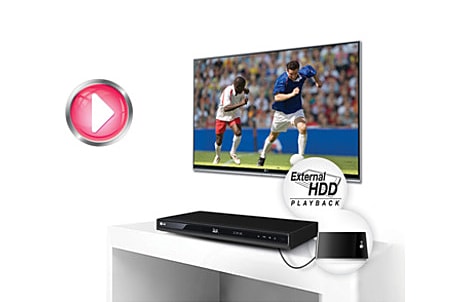 Prehrávanie z externého hard disku1