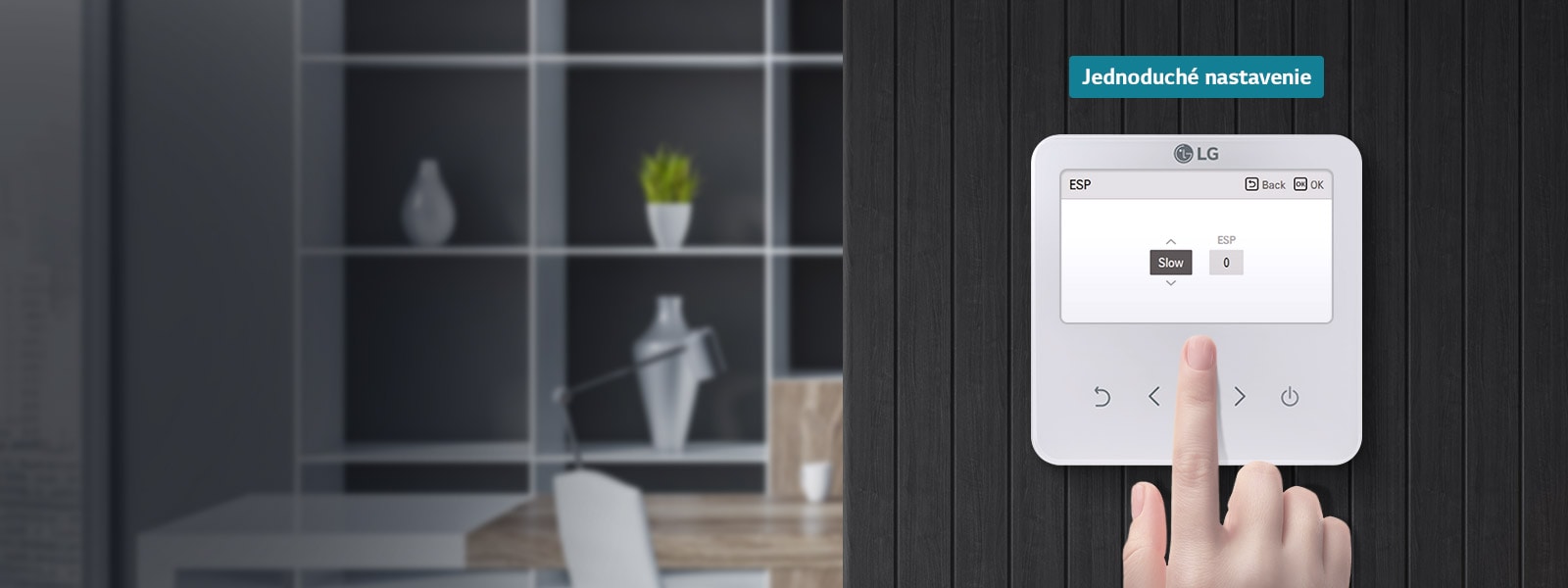 Jednoduché nastavenie objemu vzduchu1