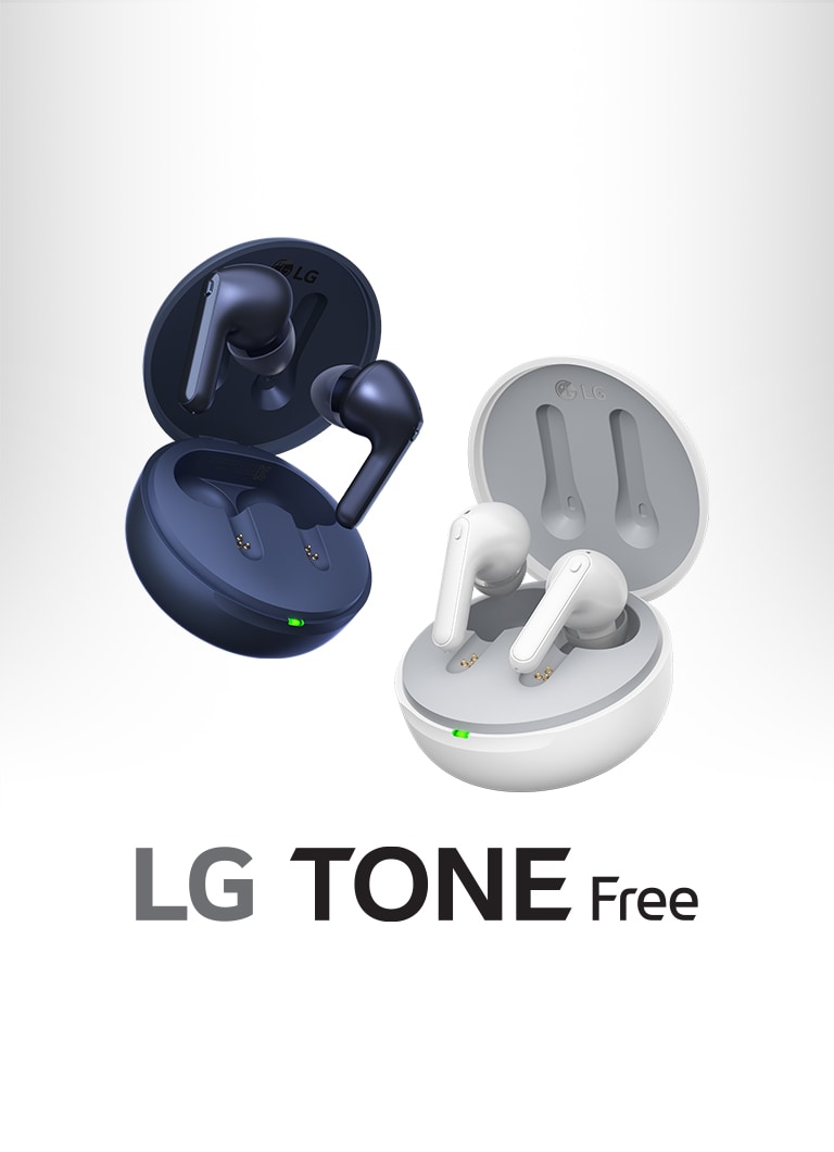 Produkty FP3 v dvoch farbách, modrej a bielej, stoja oproti sebe a vznášajú sa vo vzduchu.