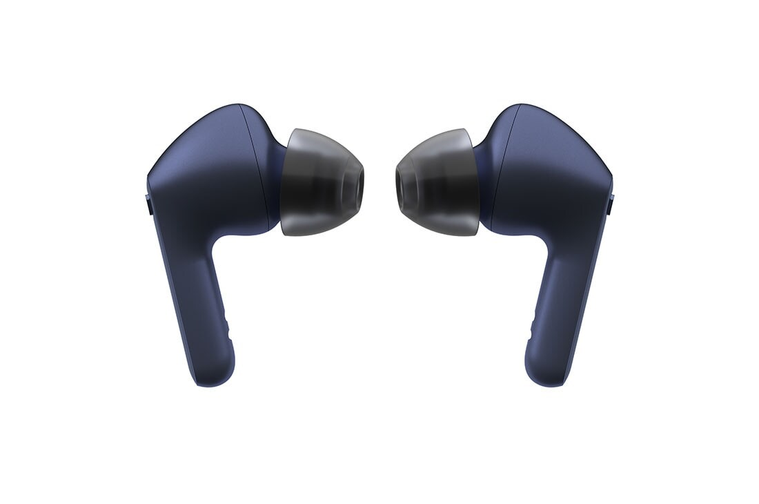 LG Bluetooth bezdrôtové slúchadlá | Meridian Audio | režim Ambient sound | 2 mikrofóny na slúchadllách | výdrž batérie až 22 hodín  , Dva nadstavce slúchadiel otočené smerom k sebe., TONE-FP3, thumbnail 7