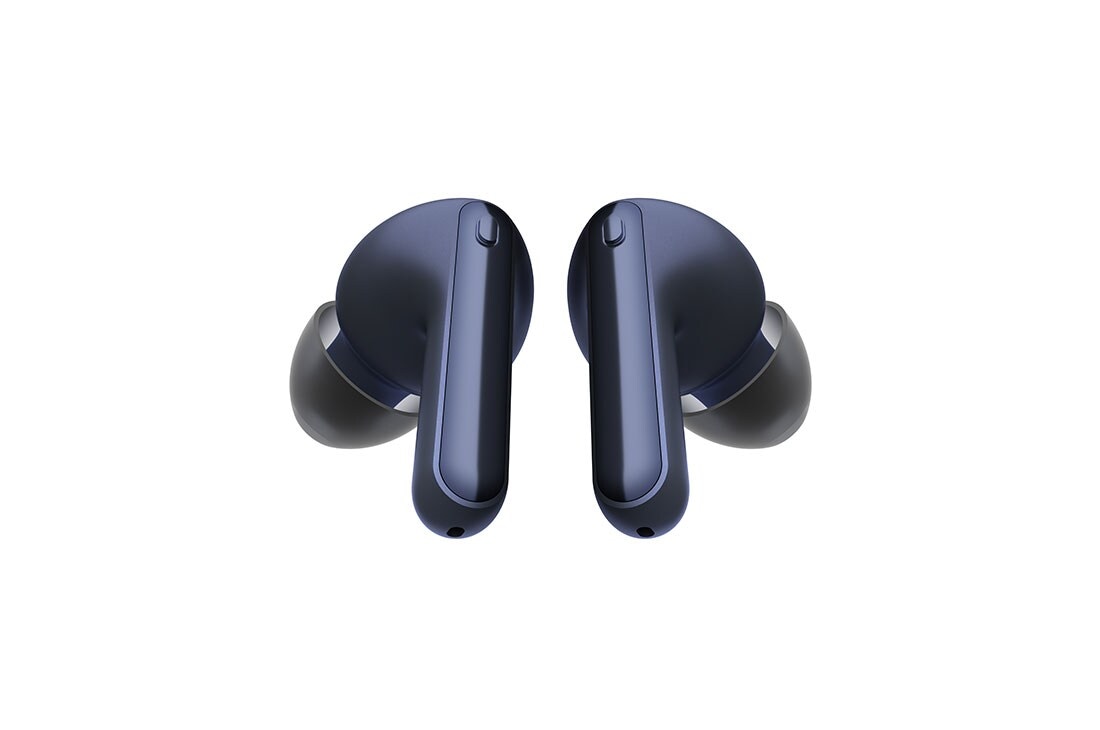 LG Bluetooth bezdrôtové slúchadlá | Meridian Audio | režim Ambient sound | 2 mikrofóny na slúchadllách | výdrž batérie až 22 hodín  , Pohľad zozadu pod uhlom 45 stupňov na dve slúchadlá., TONE-FP3, thumbnail 8