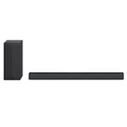 LG S65Q - LG Soundbar LG, pohľad spredu so zadným reproduktorom, S65Q, thumbnail 1