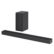 LG S65Q - LG Soundbar LG, priečny pohľad so zadným reproduktorom zvukového panela, S65Q, thumbnail 2