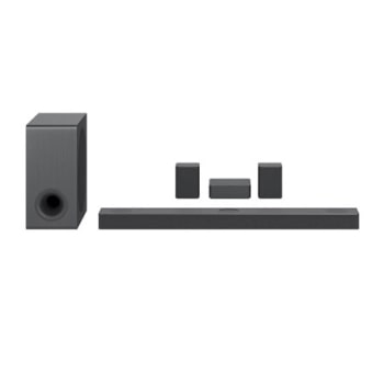 Pohľad spredu so subwooferom a zadnými reproduktormi1