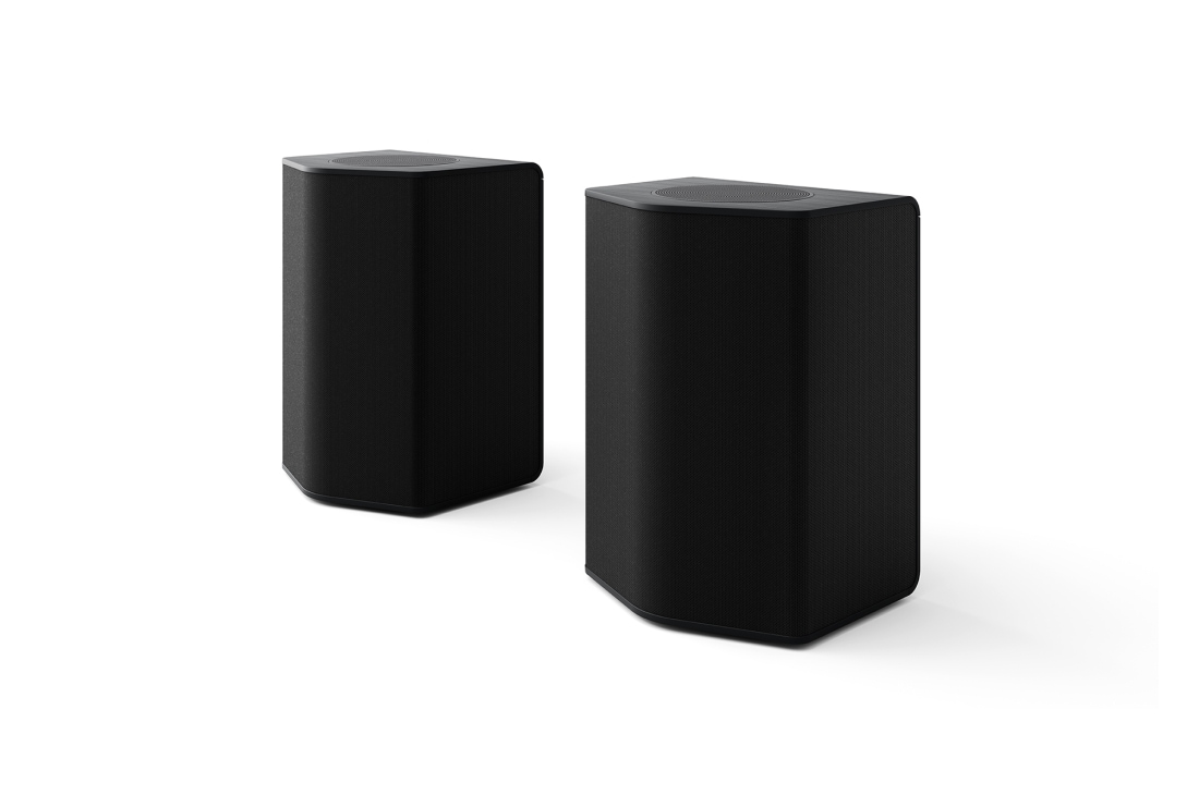 LG 9.1.5-kanálový soundbar domáceho kina LG so zadnými reproduktormi a s priestorovým zvukom S95TR, Pohľad zhora zboku na zadné reproduktory, S95TR, thumbnail 10