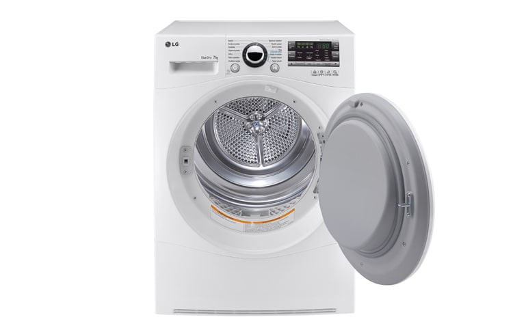 LG BUBNOVÁ SUŠIČKA S NÁPLŇOU 7 KG, VYBAVENÁ TECHNOLÓGIOU TEPELNÉHO ČERPADLA, RC7055AH1Z, thumbnail 2