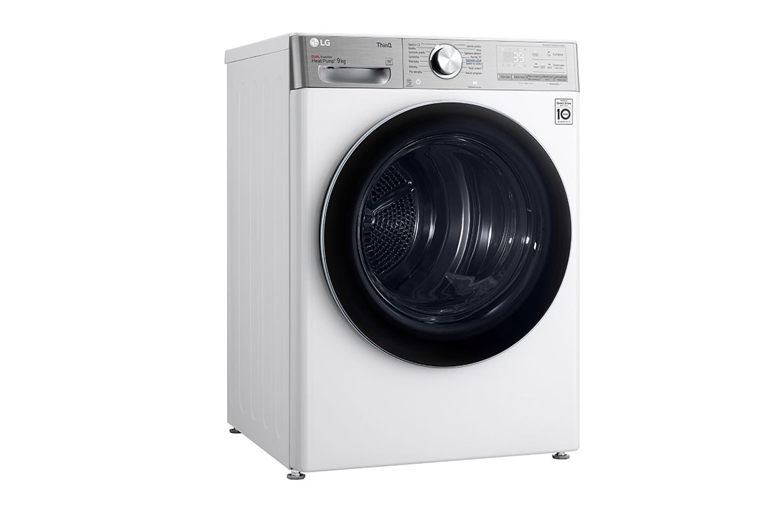 LG 9 kg sušička LG | Režim Energia / Čas | automatické čistenie kondenzátora | Wi-Fi, RC91V9AV2QR, RC91V9AV2QR, thumbnail 10