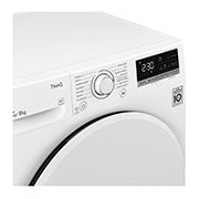 LG 8 kg sušička LG | Režim Energia / Čas | automatické čistenie kondenzátora | Wi-Fi, RC82V3AV0N, RC82V3AV0N, thumbnail 7