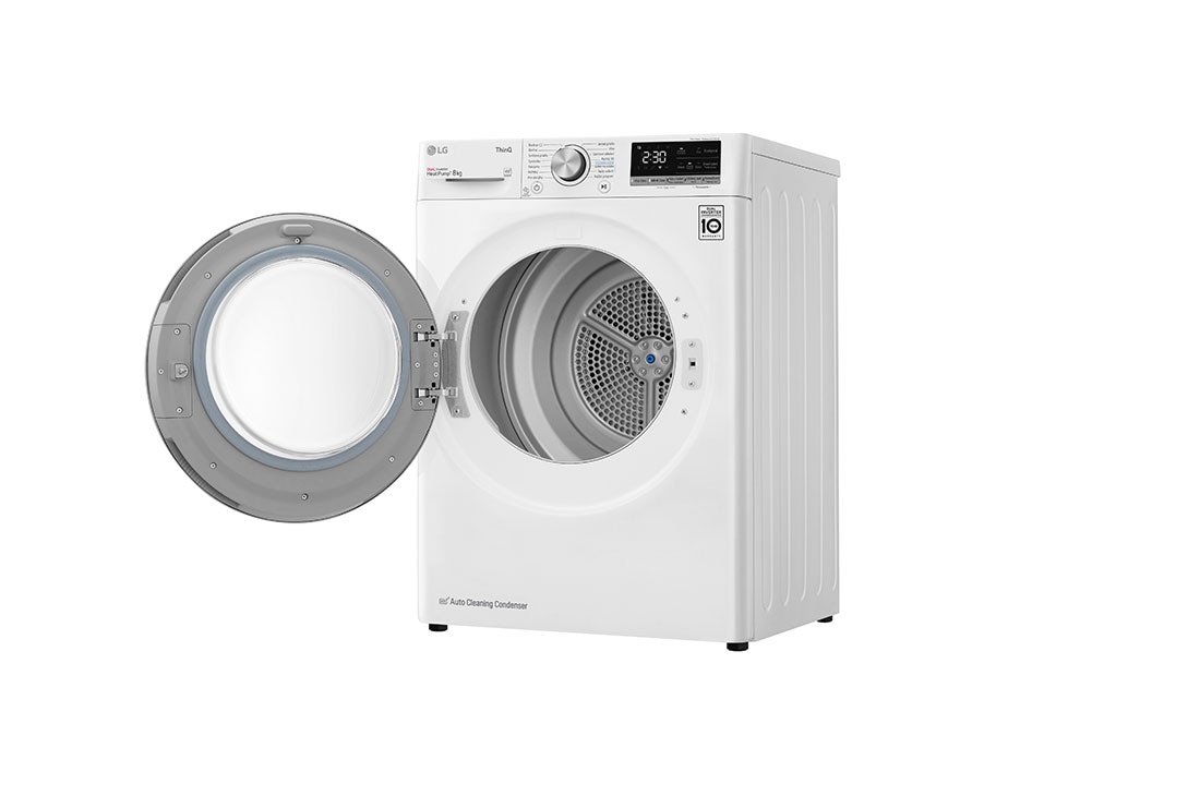 LG 8 kg sušička LG | Režim Energia / Čas | automatické čistenie kondenzátora | Wi-Fi, RC81V5AV7N , RC81V5AV7N, thumbnail 10