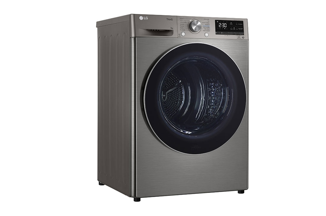 LG 9 kg sušička LG | Režim Energia / Čas | automatické čistenie kondenzátora | Wi-Fi, RC91V9AV2QR, RC91V9EV2N, thumbnail 3