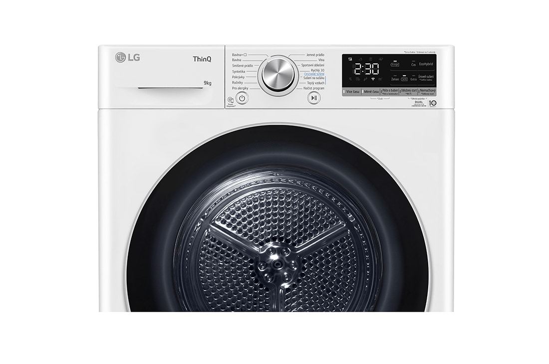 LG 9 kg sušička LG | Režim Energia / Čas | automatické čistenie kondenzátora | Wi-Fi, RC91V9AV3N, RC91V9AV3N, thumbnail 5