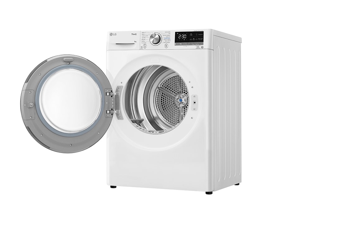 LG 9 kg sušička LG | Režim Energia / Čas | automatické čistenie kondenzátora | Wi-Fi, RC91V9AV3N, RC91V9AV3N, thumbnail 11