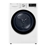 LG 9 kg sušička LG | Režim Energia / Čas | automatické čistenie kondenzátora | Wi-Fi, front view, RC91V9AV3N, thumbnail 1