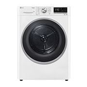 LG 9 kg sušička LG | Režim Energia / Čas | automatické čistenie kondenzátora | Wi-Fi, LG 9 kg hybridní sušička s tepelným čerpadlem, invertorový motor, Eco Hybrid™ - hybridní sušení, automatické čištění kondenzátoru, LG ThinQ + Wi-Fi, Program pro alergiky, RC91V9AVSN"LG 9 kg hybridní , RC91V9AVRN, thumbnail 1