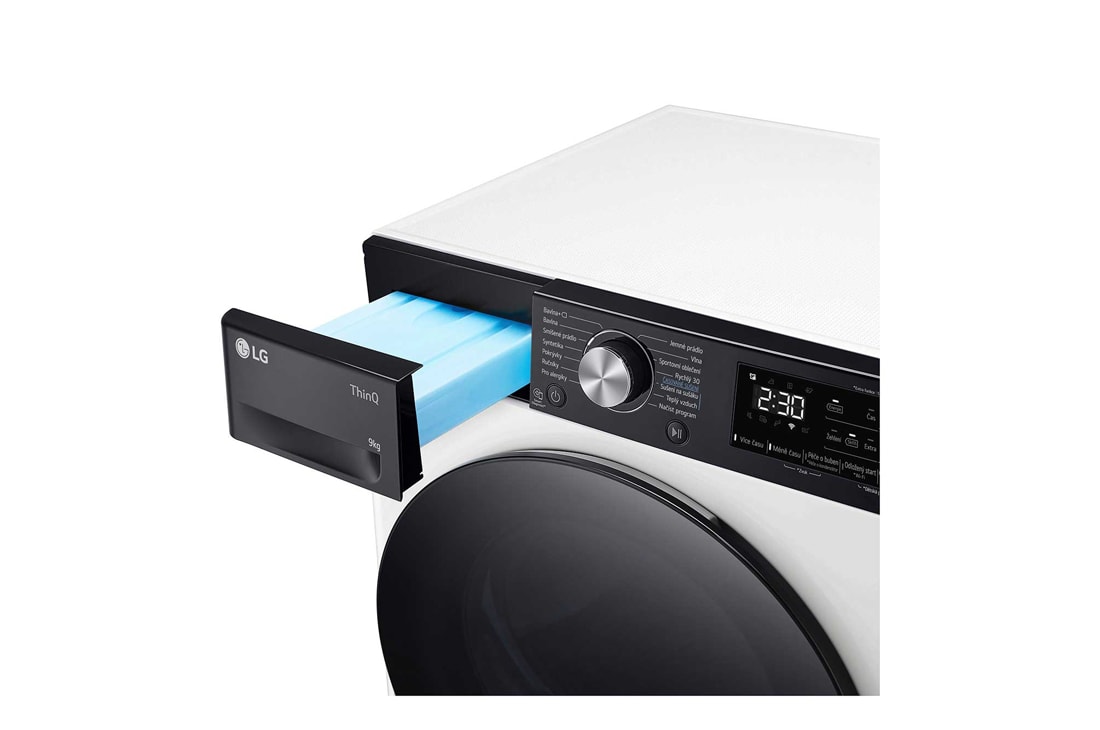 LG 9 kg sušička LG | Režim Energia / Čas | automatické čistenie kondenzátora | Wi-Fi, RC91V9AV4N, RH91V9LVEN, thumbnail 6