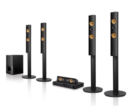 LG 3D Blu-ray™ / DVD Home Theater System, LHB755