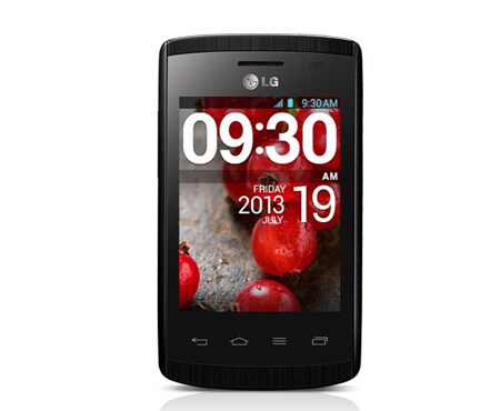 LG OPTIMUS L1 II - 3'' TFT DISPLEJ, 512MB RAM, 1GHZ, ADRENO 200, 4GB INTERNÍ PAMĚŤ, 2MPX, E410