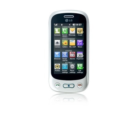 LG Telefón s výsuvnou QWERTY klávesnicou stvorený pre najnáročnejších milovníkov mobilného textování, GT350