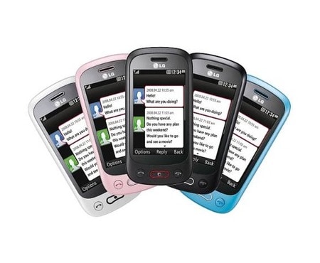 LG Telefón s výsuvnou QWERTY klávesnicou stvorený pre najnáročnejších milovníkov mobilného textování, GT350, thumbnail 5