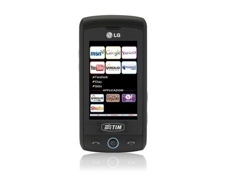 LG Buďte v kontakte so svojimi priateľmi, GW520