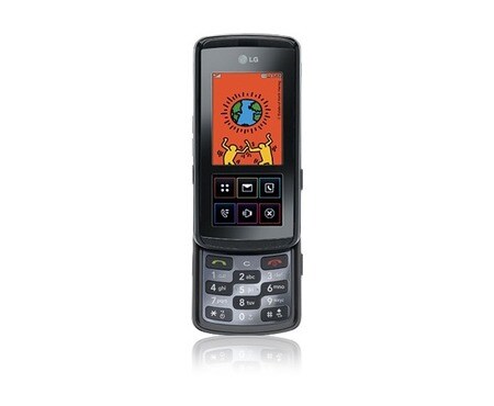 LG Výsuvný LG mobilný telefón kombinujúci dotykové ovládanie, 3,15 Mpx fotoaparát s autofokusom a bleskom, KF600, thumbnail 4