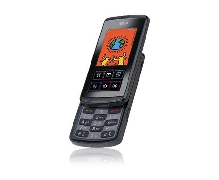 LG Výsuvný LG mobilný telefón kombinujúci dotykové ovládanie, 3,15 Mpx fotoaparát s autofokusom a bleskom, KF600, thumbnail 5