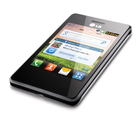 LG t375 DUAL SIM - Dotyková obrazovka, Wi-Fi, Bluetooh, 2Mpx Fotoaparát, MicroSD, PCSuite IV, Facebook, Twitter, Google Search, AccuWeather, T375, thumbnail 4