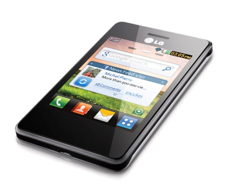 LG T385 - Dotyková obrazovka, Wi-Fi, Bluetooh, 2Mpx Fotoaparát, MicroSD, PCSuite IV, Facebook, Twitter, Google Search, AccuWeather, T385, thumbnail 4