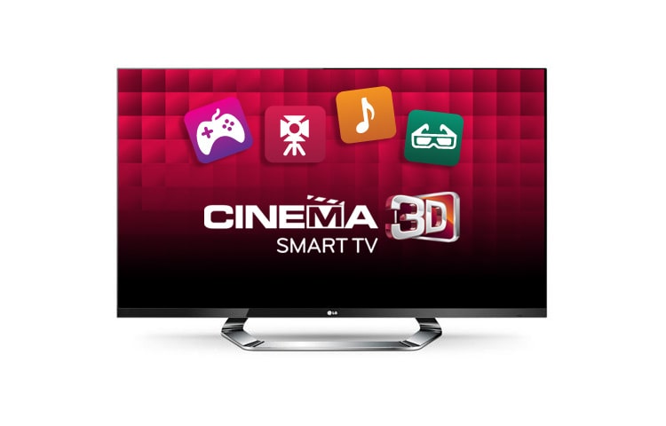 LG 42” LED CINEMA 3D Smart TV, dizajn CINEMA SCREEN, Full HD, MCI 800, Wi-Fi, Dual Play, 6 ks 3D okuliarov a Magic Remote Control súčasťou balenia, 42LM760S, thumbnail 1