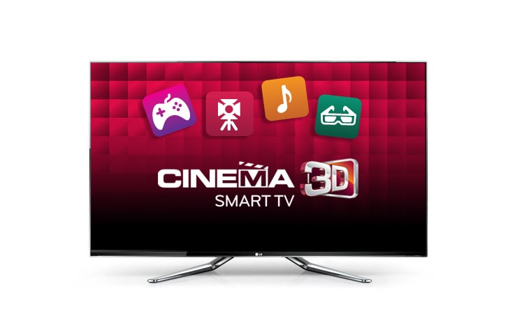 LG 47” NANO FULL LED CINEMA 3D Smart TV, dizajn CINEMA SCREEN, Full HD, MCI 1000, Wi-Fi, Dual Play, 6 ks 3D okuliarov a Magic Remote Voice súčasťou balenia, 47LM960V, thumbnail 1