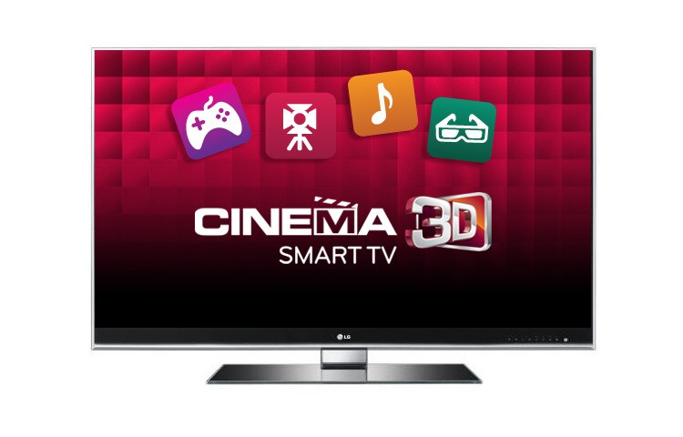 LG 47'' CINEMA 3D Nano Full LED TV, Smart TV, DVB-S2-HD satelitní tuner, TruMotion 400Hz, 47LW980S, thumbnail 1