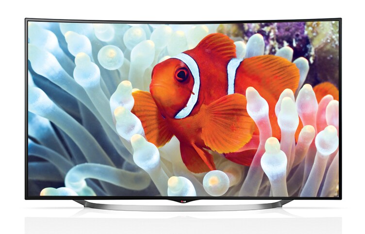LG 55'' LG ULTRA HD 4K TV, SMART TV WebOS, Zakrivená TV, IPS panel, Wi-Fi, Magický ovládač, 2.0 kanál. systém reproduktorov (40W), DVB-T2, Miracast / Widi, 55UC970V, thumbnail 1
