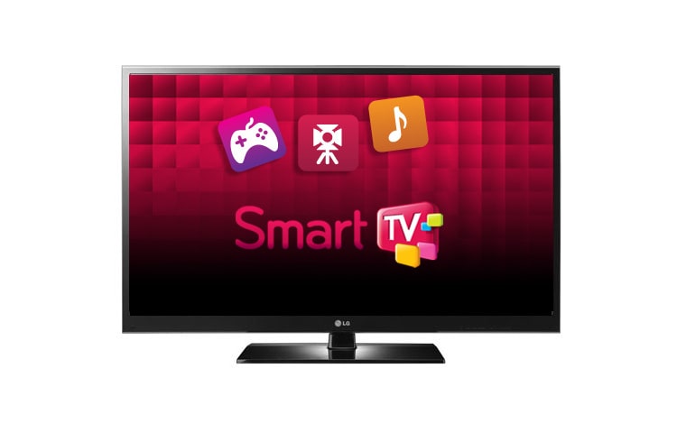 LG 60'' 3D Full HD Plazma TV, Smart TV, THX 3D, 600Hz, DLNA, 60PZ570, thumbnail 1