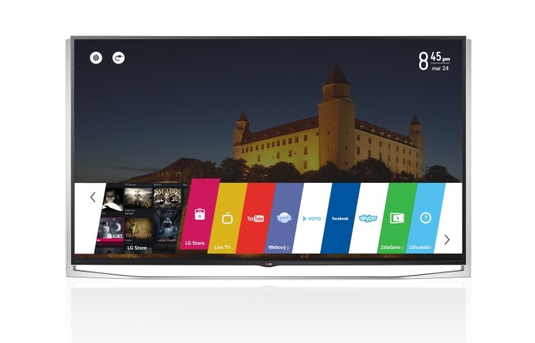 LG 84'' LG ULTRA HD 4K TV, SMART TV WebOS, Skype kamera, Multi-kanálové reproduktory (120W), IPS panel, Wi-Fi, Magický ovládač, DVB-T2, Miracast / Widi, 84UB980V, thumbnail 1