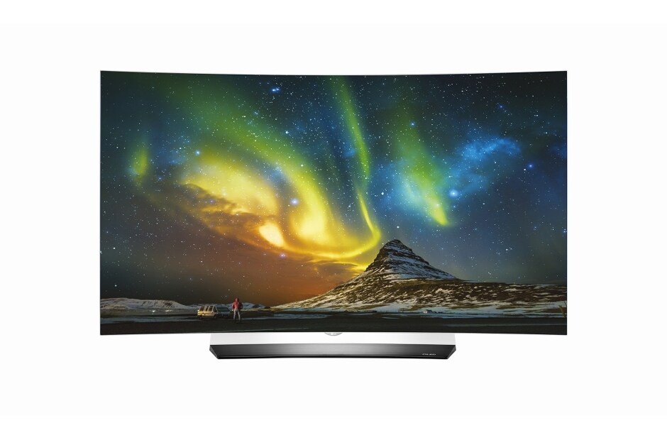 LG 55'' LG OLED TV 4K, zakrivená obrazovka, webOS 3.0, OLED55C6V