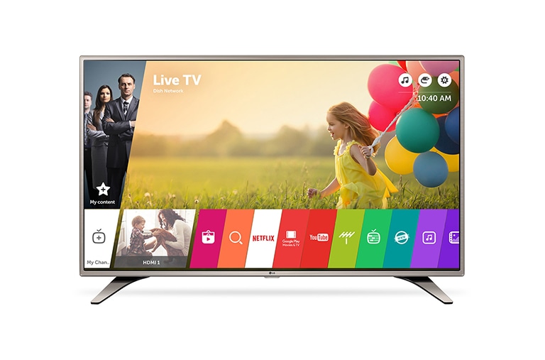 LG 49'' LG LED TV, Full HD, Smart TV WebOS 3.0, 49LH615V, thumbnail 1