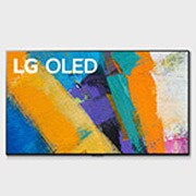 LG 55'' LG OLED TV, webOS Smart TV, pohľad spredu s ilustračným obrázkom, OLED55GX, thumbnail 1