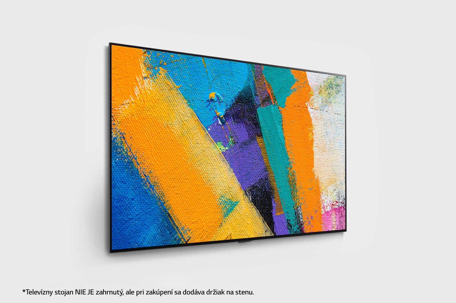 LG 65'' LG OLED TV, webOS Smart TV, pohľad zboku 90 stupňov, OLED65GX, thumbnail 4