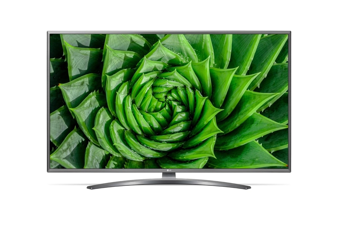 LG 50'' LG UHD TV, webOS Smart TV, pohľad spredu s ilustračným obrázkom, 50UN8100