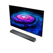 LG 65'' LG OLED TV, webOS Smart TV, pohľad zozadu, OLED65WX, thumbnail 5
