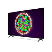 LG 55'' LG NanoCell TV, webOS Smart TV, pohľad zboku 30 stupňov, 55NANO80, thumbnail 3