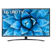 LG 49'' LG UHD TV, webOS Smart TV, pohľad spredu s ilustračným obrázkom, 49UN7400, thumbnail 1