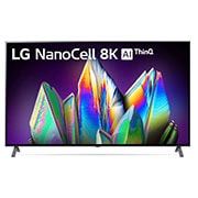 LG 65'' LG NanoCell TV, webOS Smart TV, pohľad spredu s ilustračným obrázkom, 65NANO99, thumbnail 1
