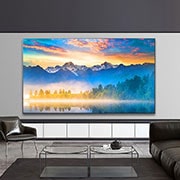 LG 75'' LG NanoCell TV, webOS Smart TV, pohľad zblízka na panel, 75NANO99, thumbnail 8