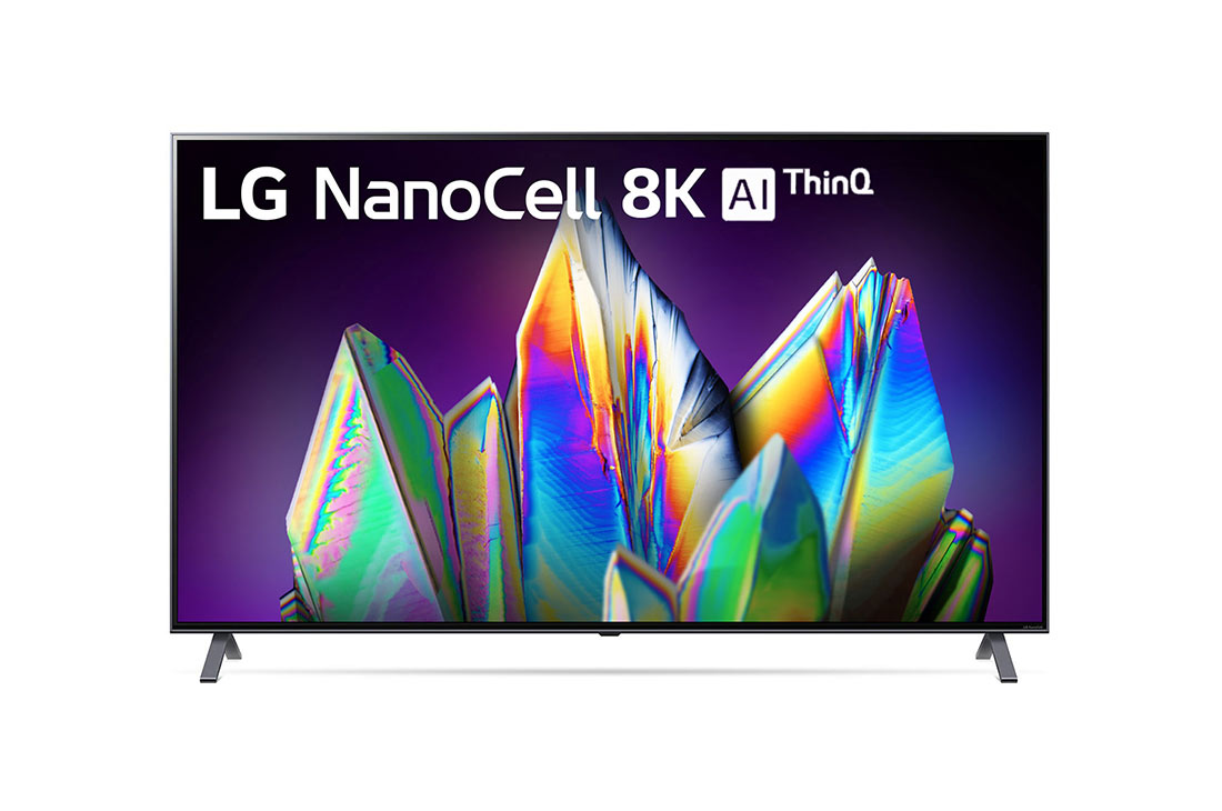 LG 65'' LG NanoCell TV, webOS Smart TV, pohľad spredu s ilustračným obrázkom, 65NANO99